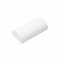 GOBRICKS GDS-1115 Curved 2 x 4 Double - YWOBB