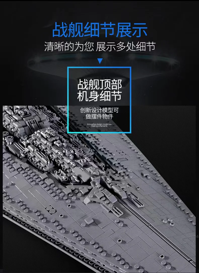 Mould King 13134 Executor class Star Dreadnought OVP US Warehouse Version - YWOBB