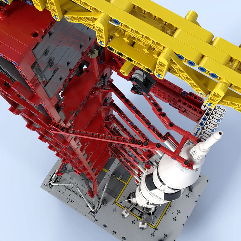 MOC 60088 Launch Tower Mk I For Saturn V (21309/92176) With Crawler - YWOBB