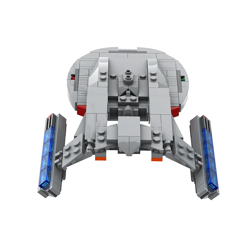 GOBRICKS MOC 105250 Star Trek Akira Class - YWOBB
