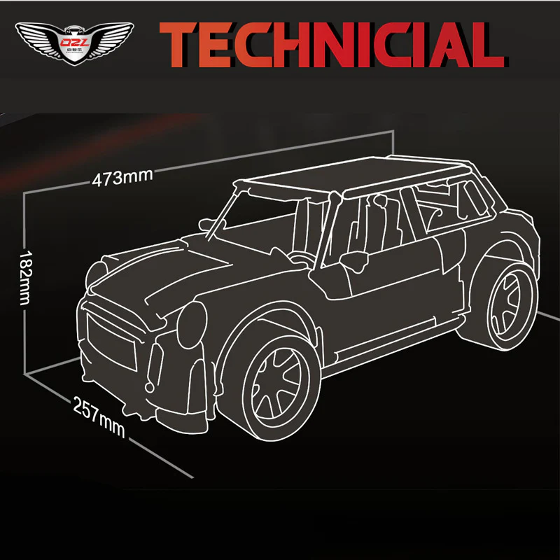 QIZHIE 23020 MINI Cooper - YWOBB
