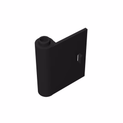GOBRICKS GDS-1222 Door 1 x 3 x 3 Left - Open Between Top and Bottom Hinge - YWOBB