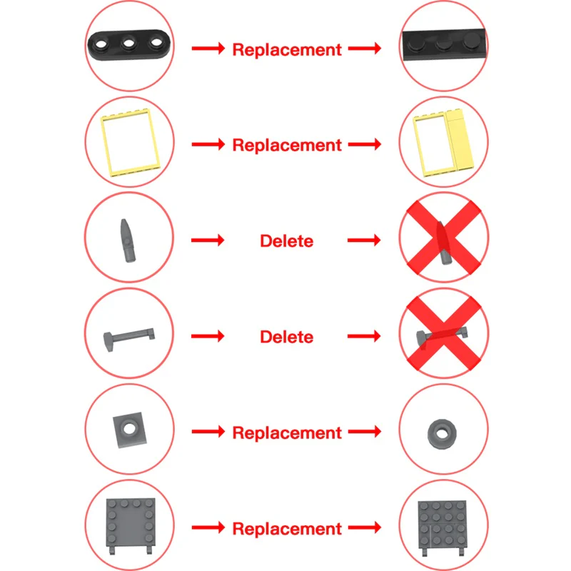 GOBRICKS MOC 180677 Red Rocket Modular Gas Station from Fallout - YWOBB