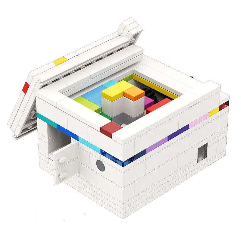 MOC 43057 Rainbow Road (a puzzle box) - YWOBB