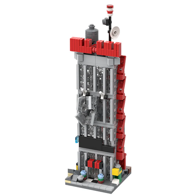 GOBRICKS MOC 108982 Mini Modular 76178 Daily Bugle - YWOBB