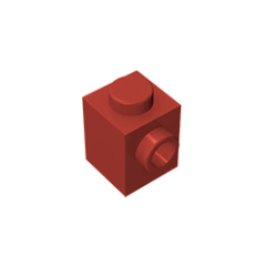 GOBRICKS GDS-635  Modified 1 x 1 with Stud on Side - YWOBB