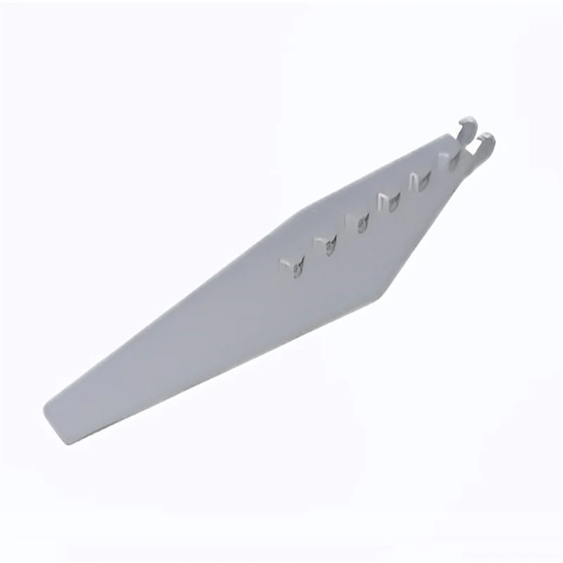 GOBRICKS GDS-M195 Hinge Plate 3 x 12 with Angled Side Extensions and Tapered Ends - YWOBB