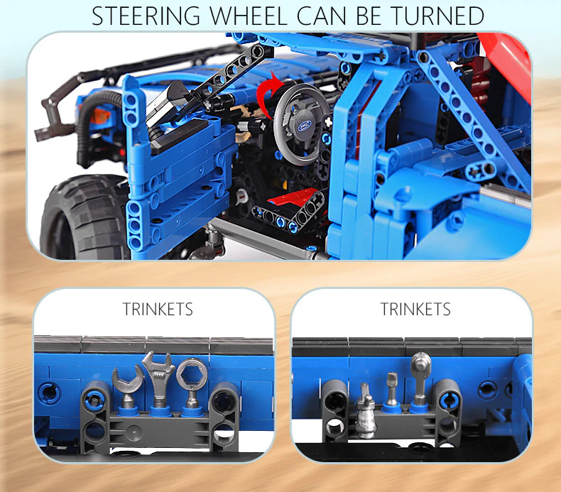 Sembo 701990 F-150 Raptor Pickup Truck Schepper - YWOBB