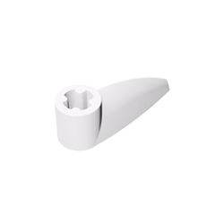GOBRICKS GDS-1360 Bionicle 1 x 3 Tooth with Axle Hole - YWOBB