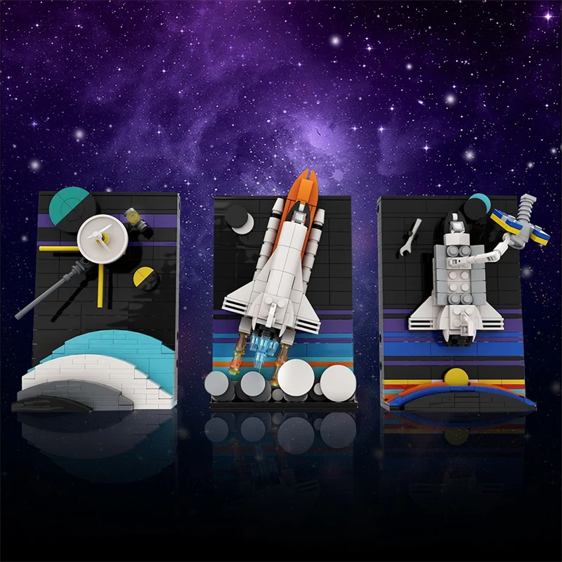 GOBRICKS MOC 170937 Further Tales of the Space Age - YWOBB