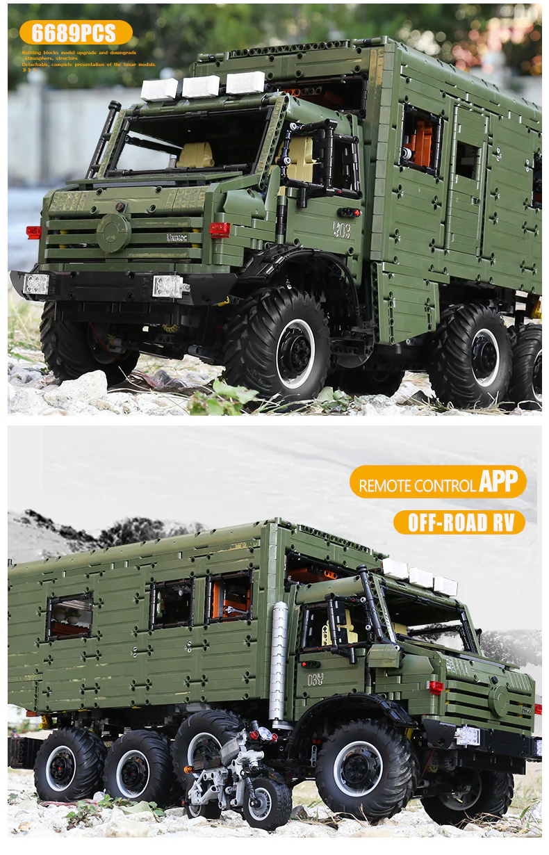 RAEL LE-J907 Mercedes Benz Unimog - YWOBB