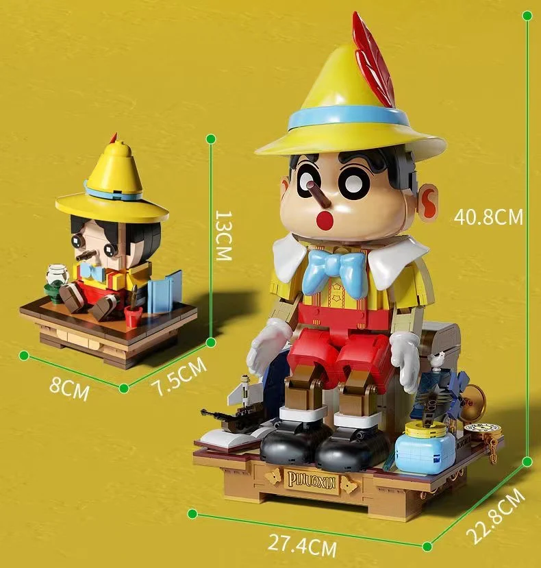 K-BOX CC2011 Fairy Tale Town Pinocchio Crayon Shin-chan - YWOBB