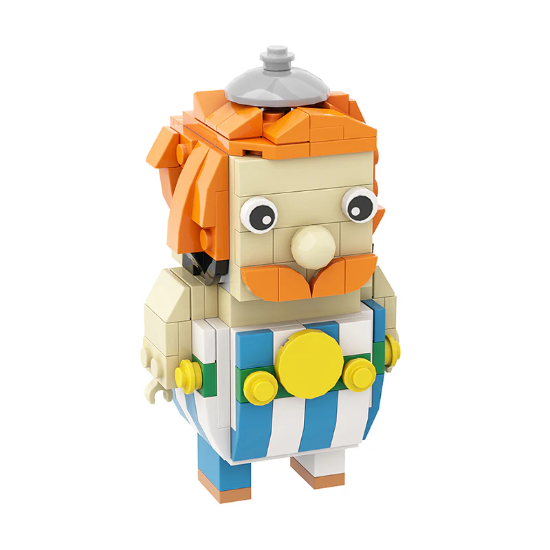 GOBRICKS MOC 16306 Asterix and Obelix Brickheadz - YWOBB