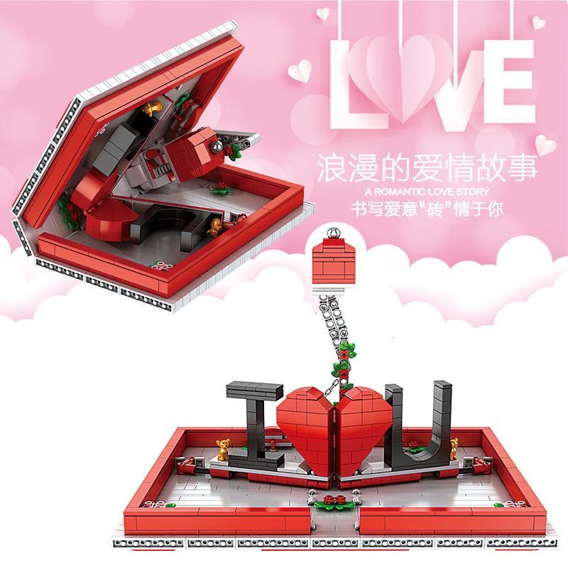 Mould King 10008 Love Confession Book - YWOBB