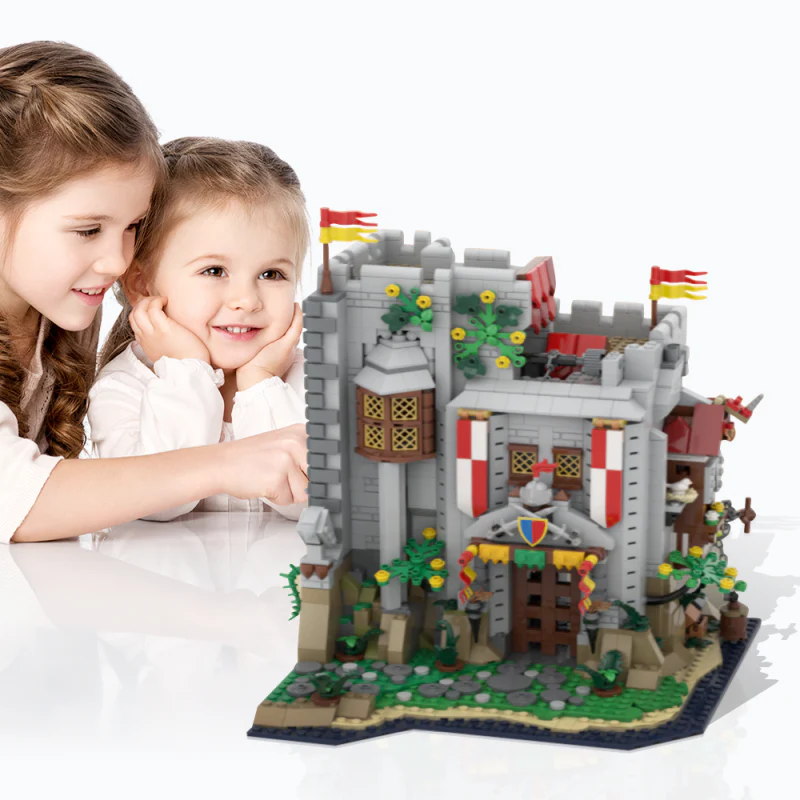 GOBRICKS MOC 184109 Lion's caslte gatekeeper tower - YWOBB