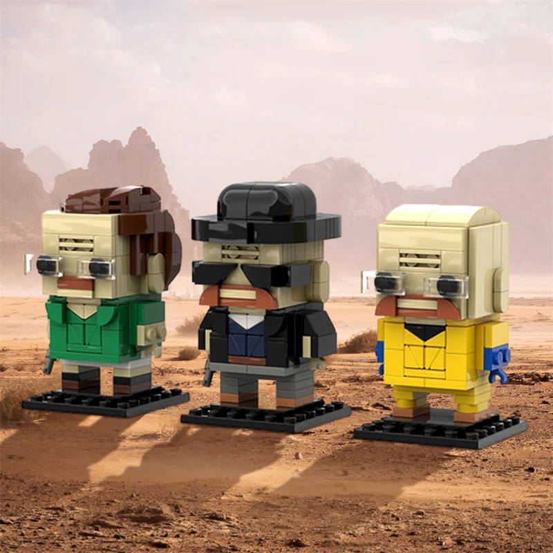 GOBRICKS MOC 162868 Walter White Bundle Set,Breaking Bad - YWOBB