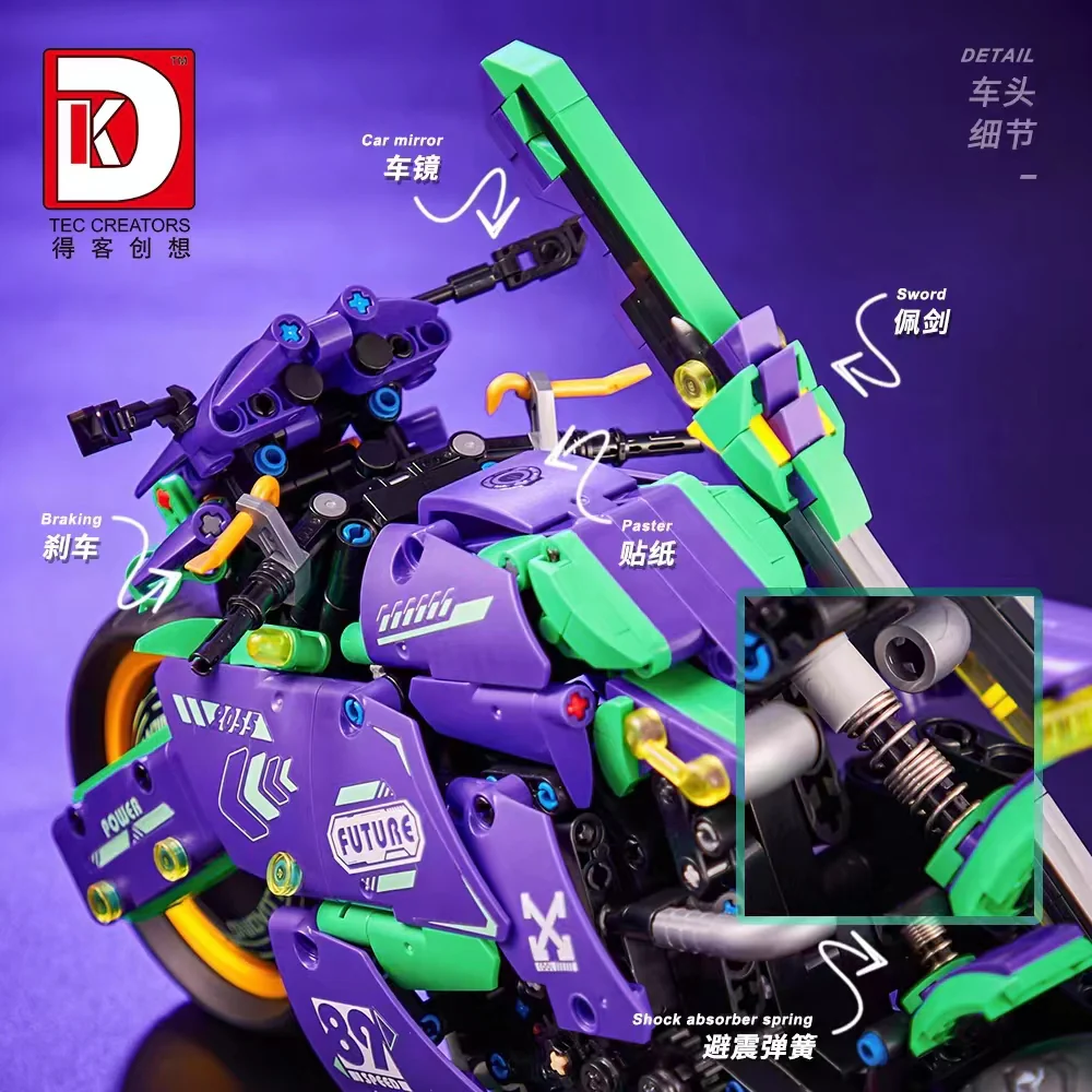 DK 5008 EVA-01 Motorcycle - YWOBB