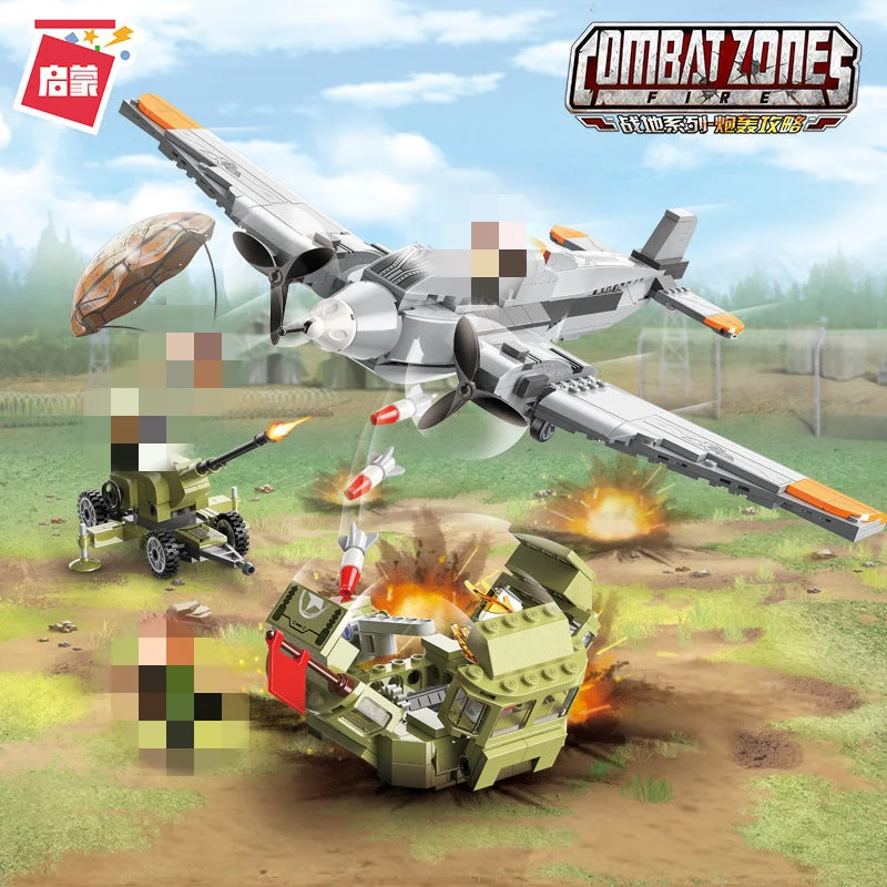 Qman 21013 Ground-air bombing battle - YWOBB