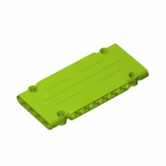 GOBRICKS GDS-1008 Panel Plate 5 x 11 x 1 - YWOBB