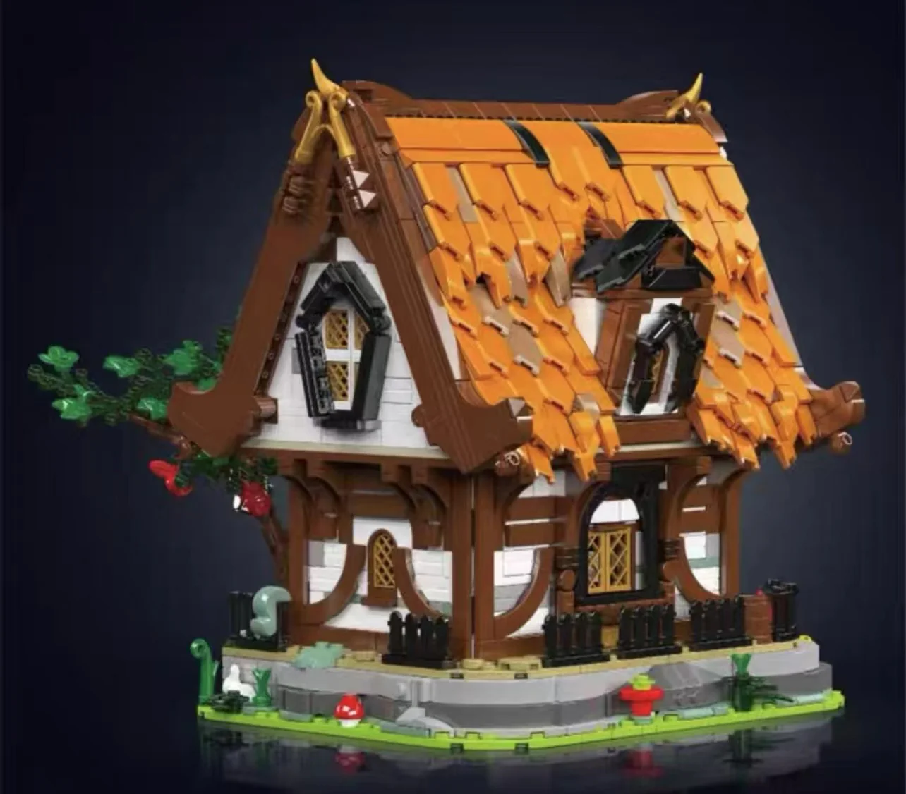 Mould King 16054 Midage World Log Cabin - YWOBB