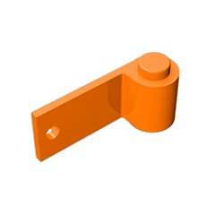 GOBRICKS GDS-1296 Door 1 x 3 x 1 Left - YWOBB