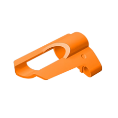 GOBRICKS GDS-1347 Panel Fairing # 6 Small Short, Large Hole, Side B - YWOBB