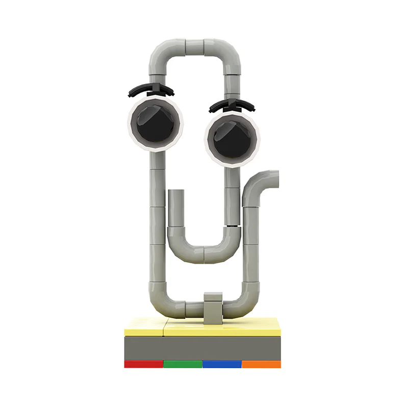 GOBRICKS MOC 84403 Clippy the age revealer - YWOBB