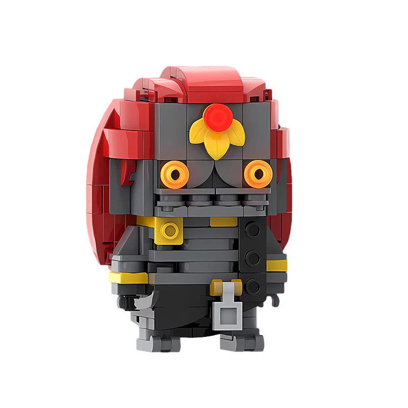 GOBRICKS MOC 167310 Mummified Ganondorf (Legend of Zelda: Tears of the Kingdom) Brickheadz - YWOBB