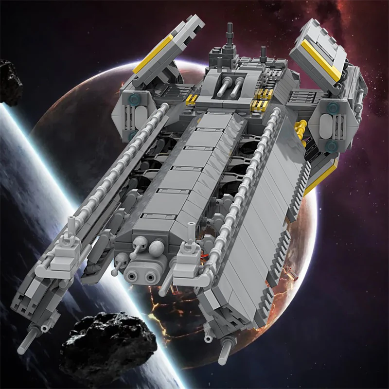 GOBRICKS MOC 176829 Helldivers 2 Super Destroyer - YWOBB