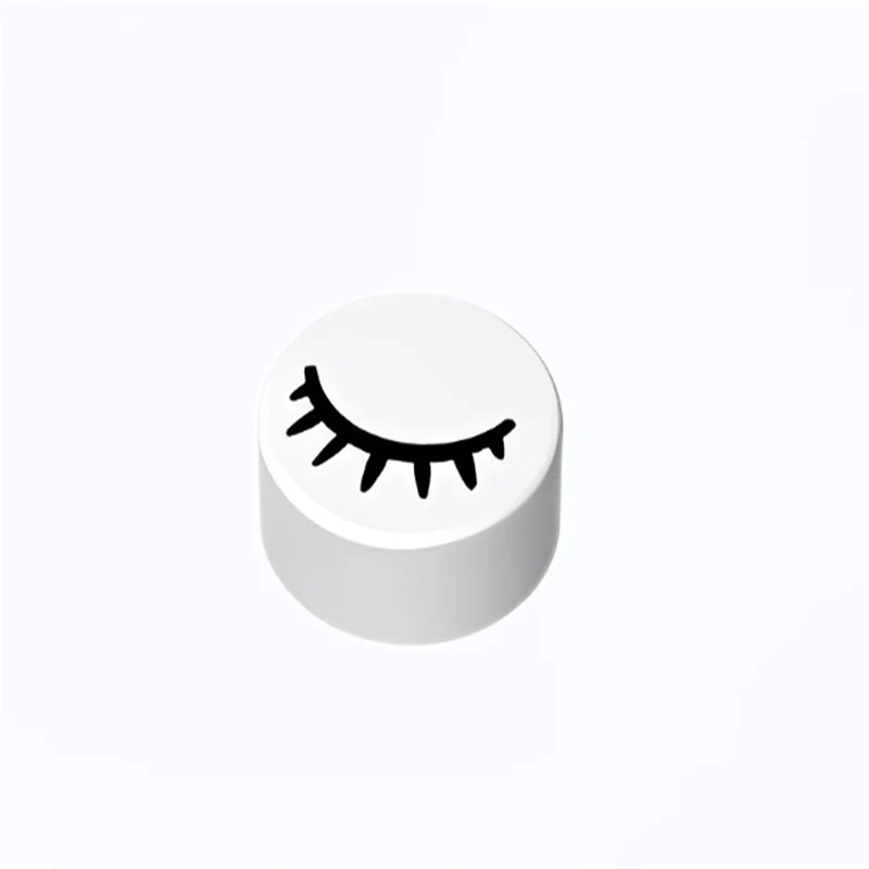GOBRICKS GDS-612-DE0558 Round 1 x 1 Print Eye - YWOBB