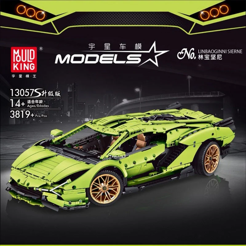 Mould King 13057S RC 1:8 Linbaoginni Sierne OVP EU Warehouse Version - YWOBB