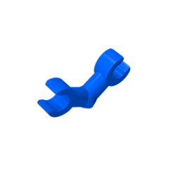 GOBRICKS GDS-1215 Arm Skeleton, Bent with Clips - YWOBB