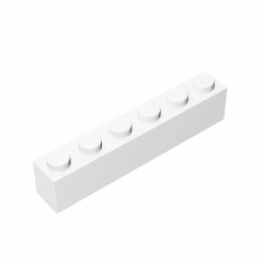 GOBRICKS GDS-535 Brick 1 x 6 - YWOBB