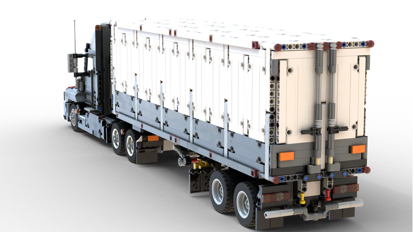 MOC 25700 Mack Anthem's trailer - YWOBB