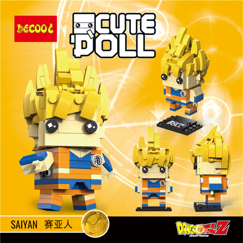 DECOOL 6823-6834 Dragon Ball Z Fighers - YWOBB