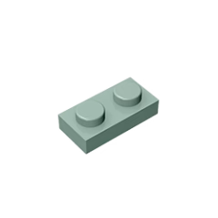 GOBRICKS GDS-502 Plate 1 x 2 - YWOBB