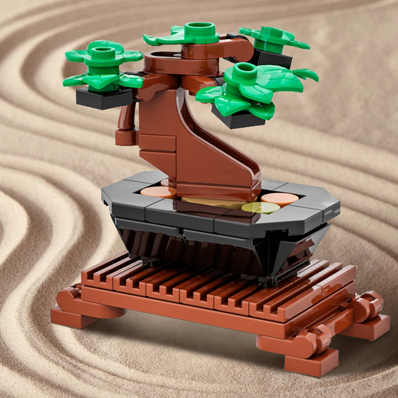 GOBRICKS MOC 84526 Micro Bonsai Tree - YWOBB