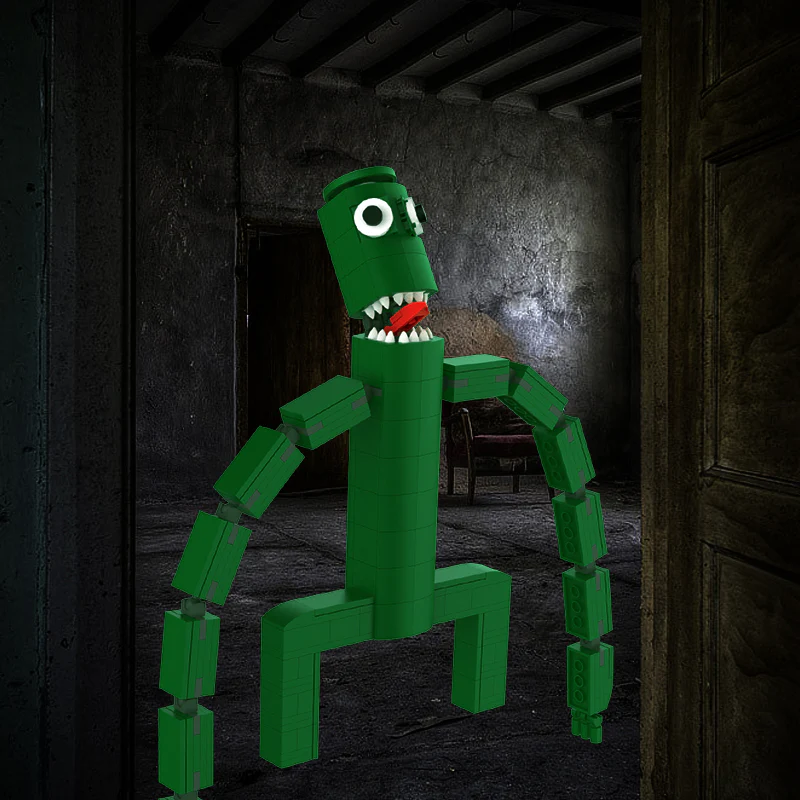 GOBRICKS MOC A0020 Rainbow Friends-Green - YWOBB