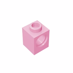GOBRICKS GDS-622  Brick 1 x 1 with Hole - YWOBB