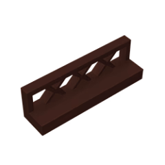 GOBRICKS GDS-881 Fence 1 x 4 x 1 - YWOBB
