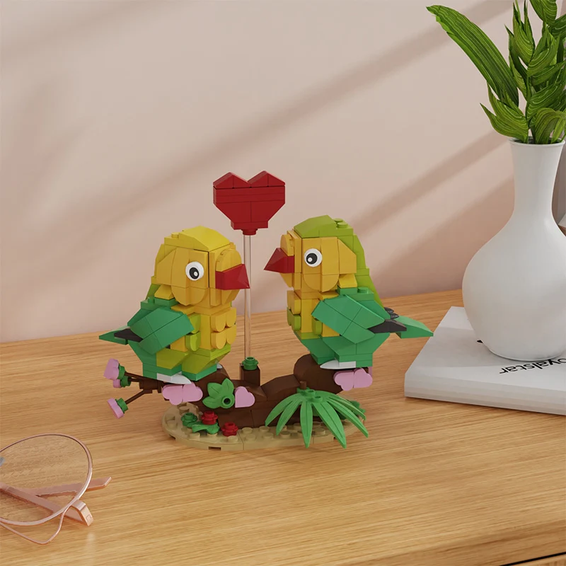 MOC C7860 Valentine's Day Confession Gift Love Bird - YWOBB