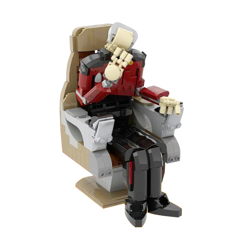 GOBRICKS MOC 129631 PICARD FACEPALM Figure - YWOBB