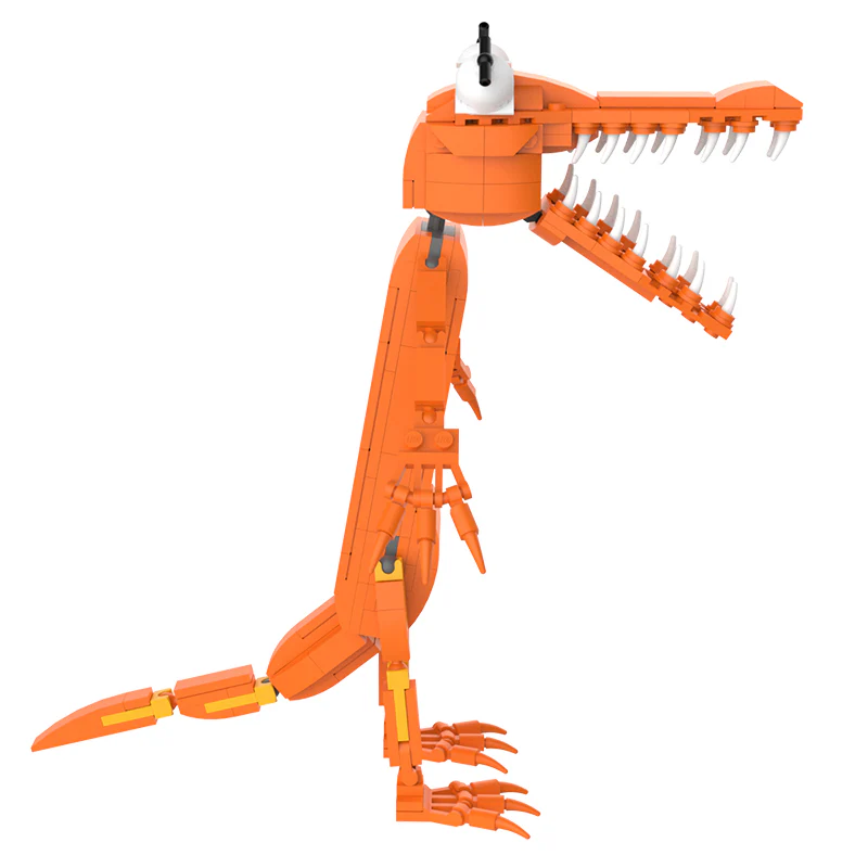 GOBRICKS MOC A0021 Rainbow Friends-Orange - YWOBB