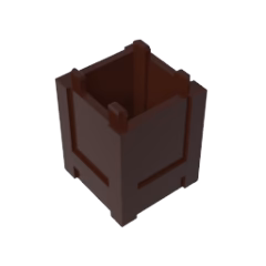 GOBRICKS GDS-M283 Container Box 2 x 2 x 2 - Top Opening - YWOBB