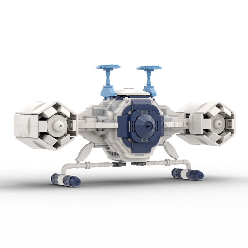 MOC C9293 Space commandos, Captain Iron (small auxiliary shuttle) - YWOBB