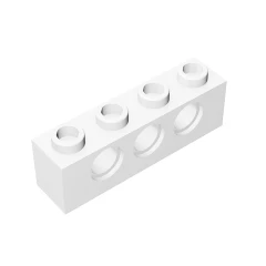 GOBRICKS GDS-625  Brick 1 x 4 with Holes - YWOBB
