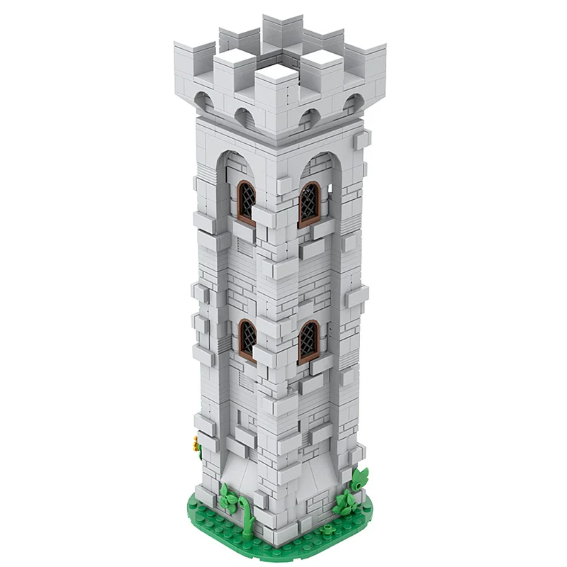 GOBRICKS MOC 134714 Lion Knight Watch Tower - YWOBB