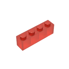 GOBRICKS GDS-534 Brick 1 x 4 - YWOBB