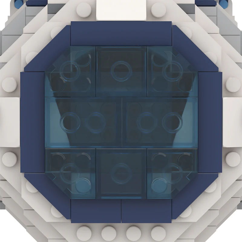 MOC C9293 Space commandos, Captain Iron (small auxiliary shuttle) - YWOBB