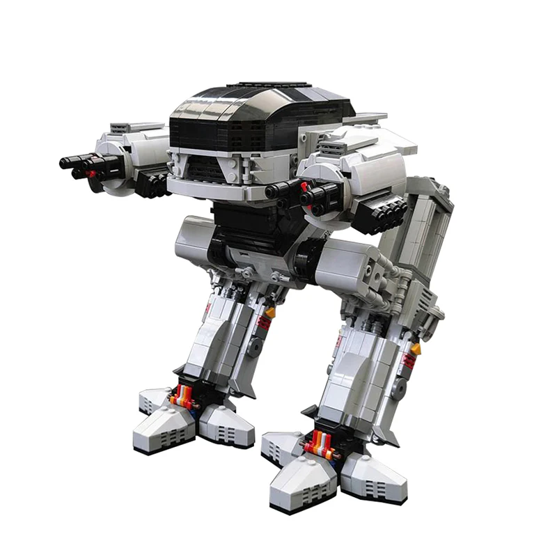 GOBRICKS MOC 83742 UCS scale ED-209 - YWOBB